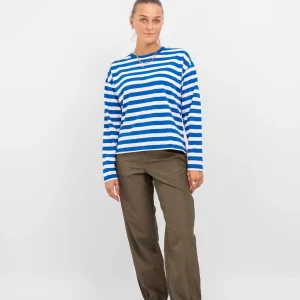 Suéter de manga larga nelli - azul