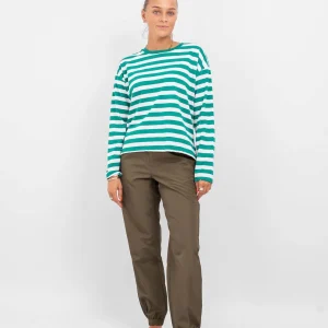 Suéter de manga larga nelli - verde