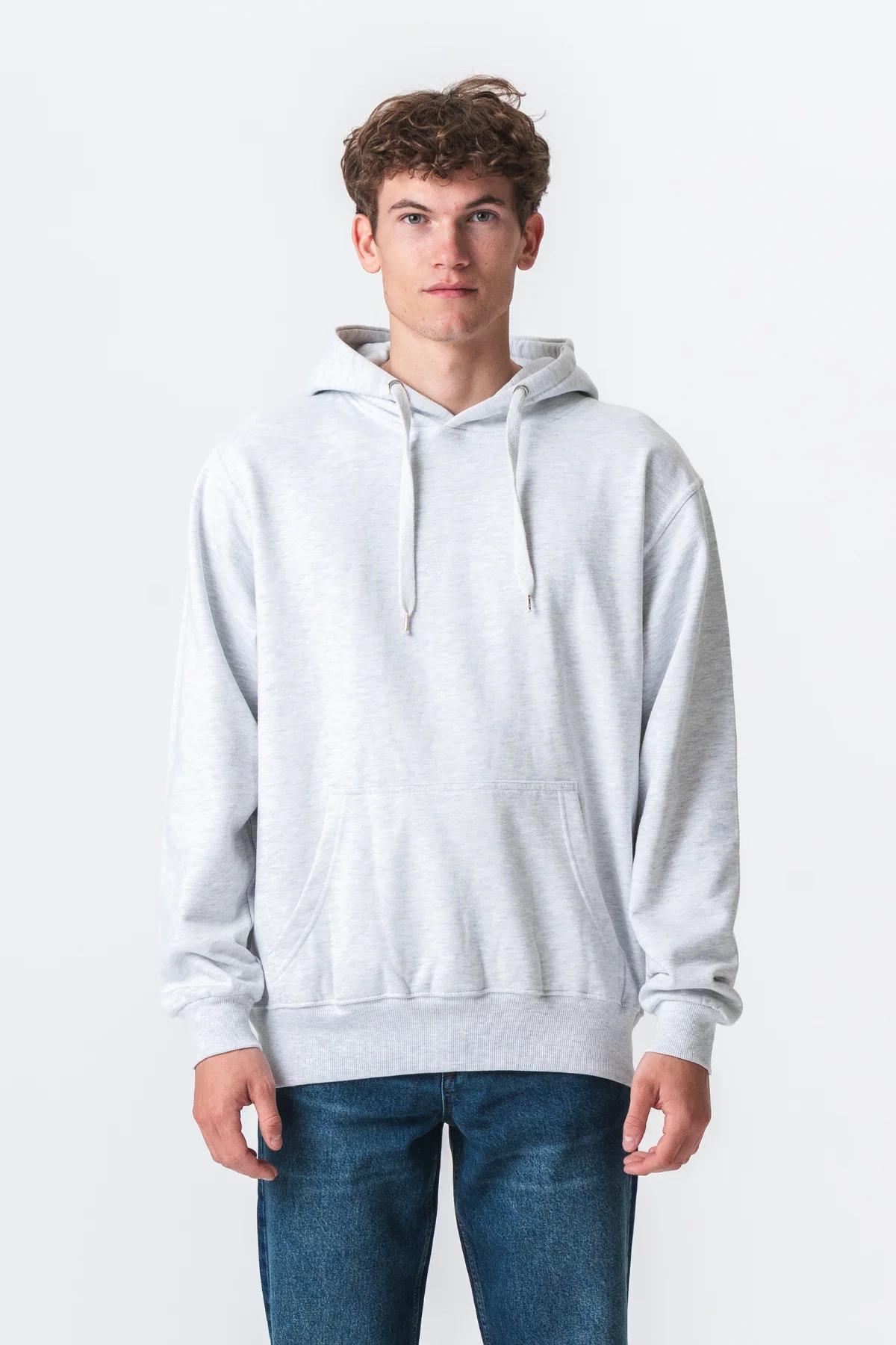 Sudadera con capucha básica - Ash Gray