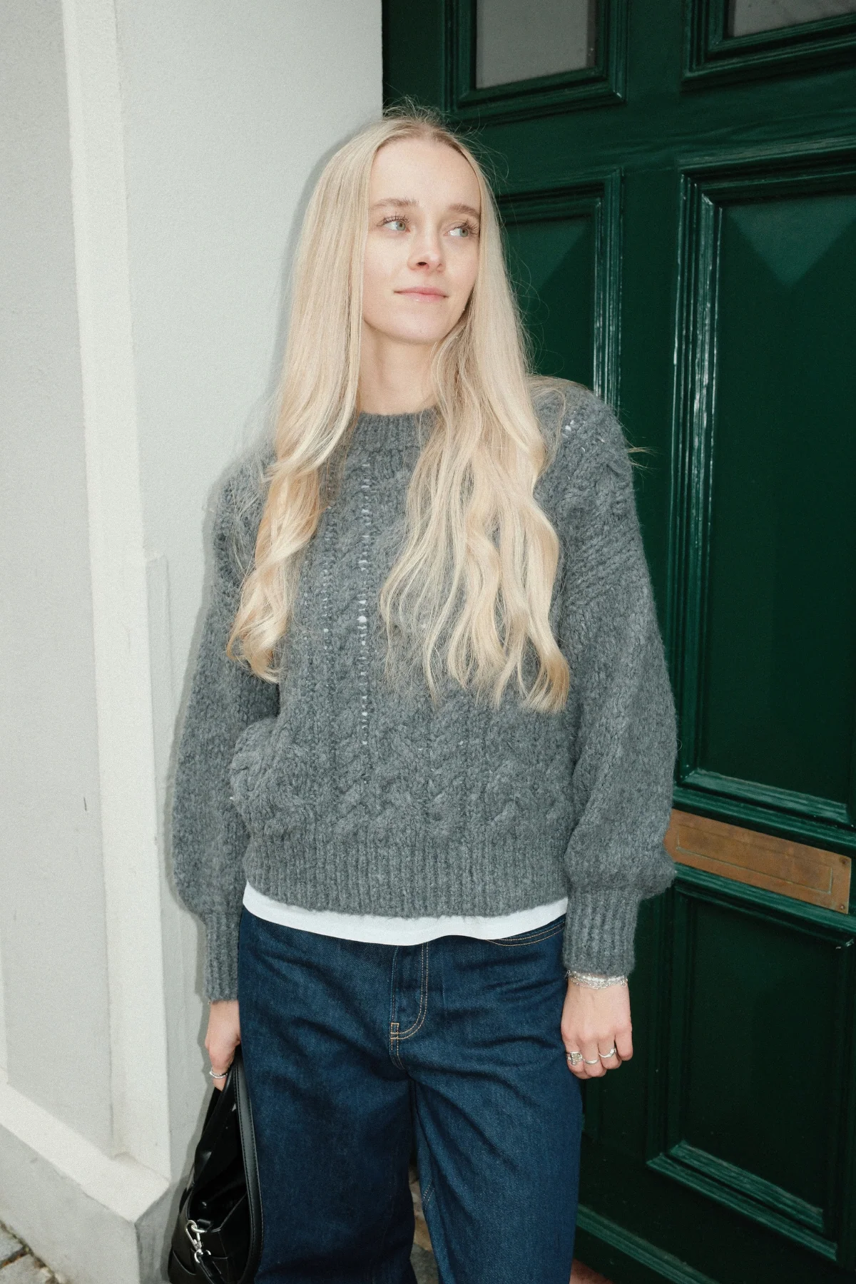 Punto de ochos Emma - Gris medio - Imagen 6