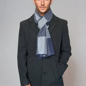 Bufanda - Red de la marina Long - Hombres