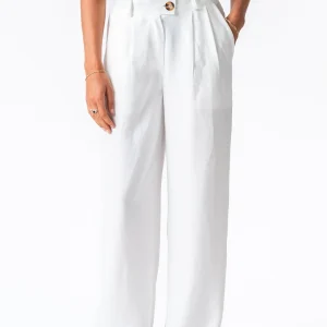 Emma Pants Suelto - blanco