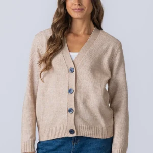 Cárdigan tejido - beige