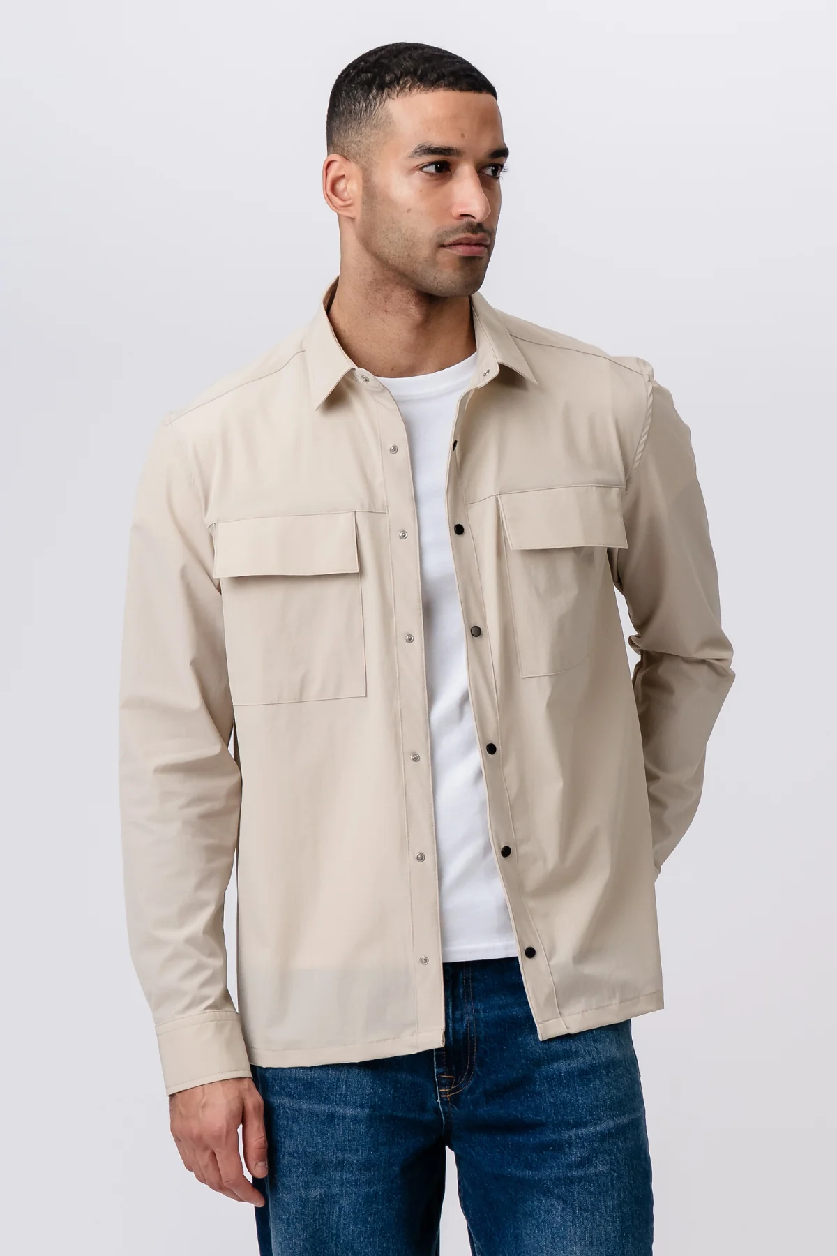 Sobrecamisa Silas - Beige