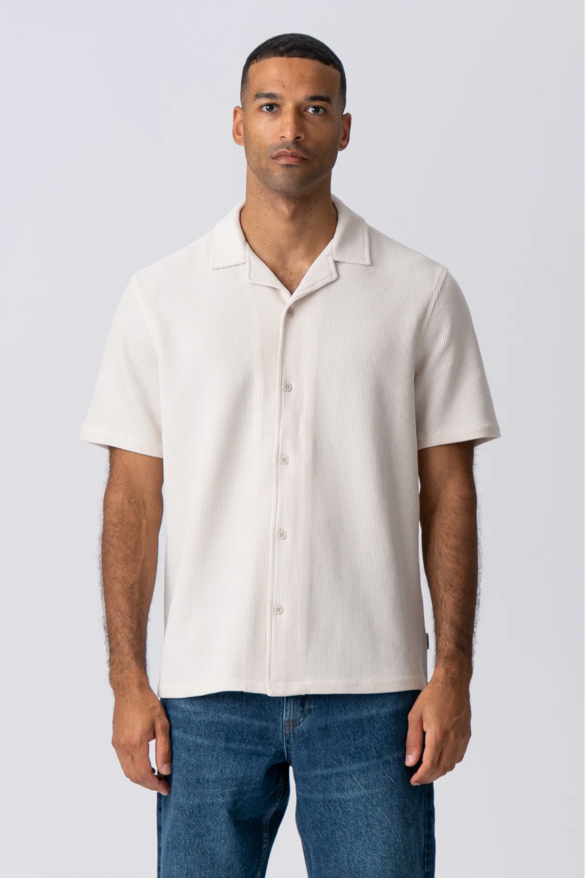 Camisa de punto - beige