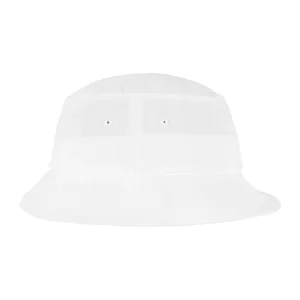 Sombrero de cubo de sarga de algodón - Blanco