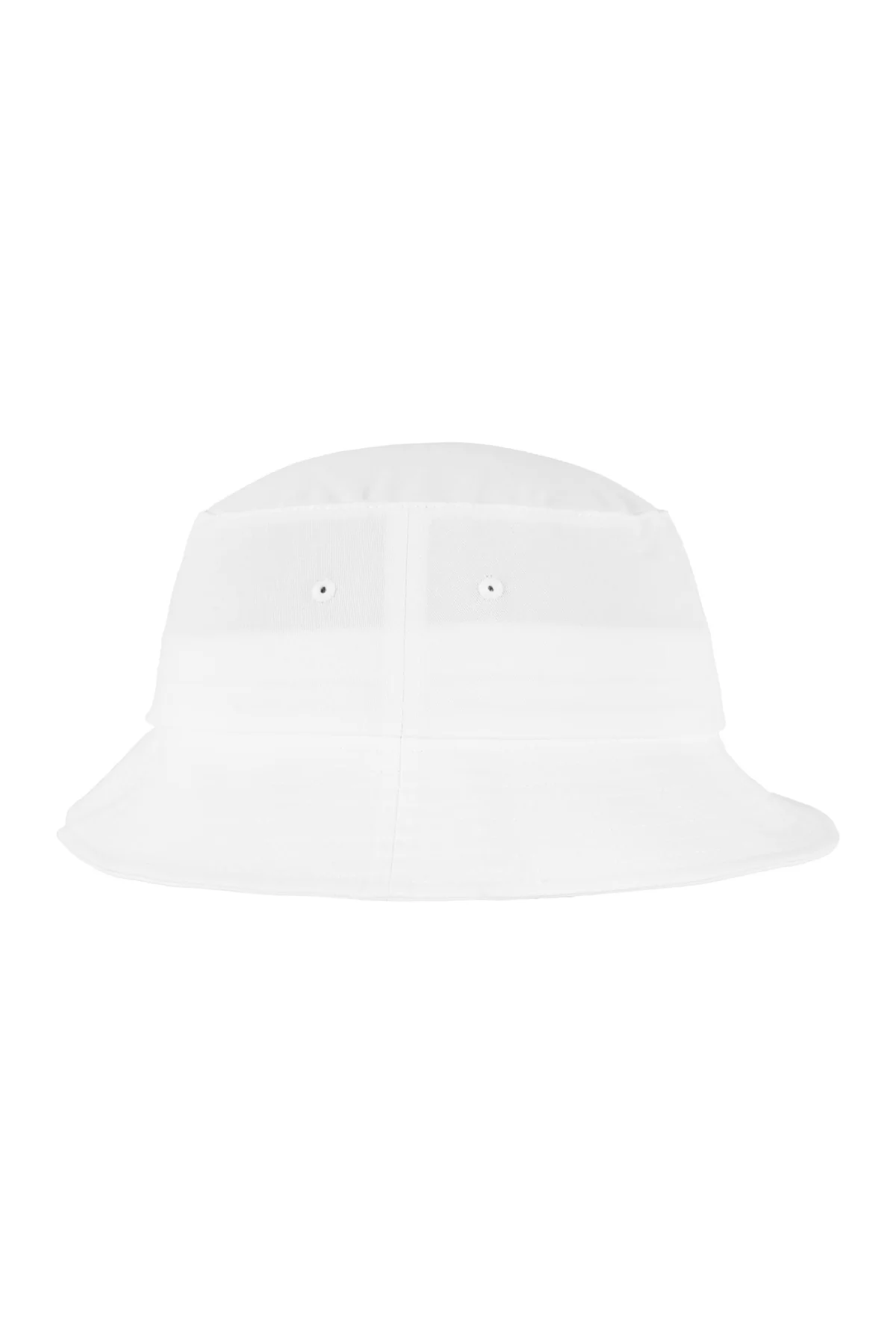 Sombrero de cubo de sarga de algodón - Blanco