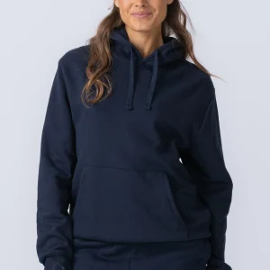 Sudadera con capucha esencial - Azul marino