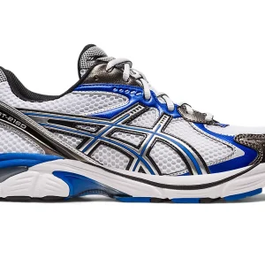N373O Tenis Asics Zapatillas GT 2160 Illusion Azul Unisex Blanco