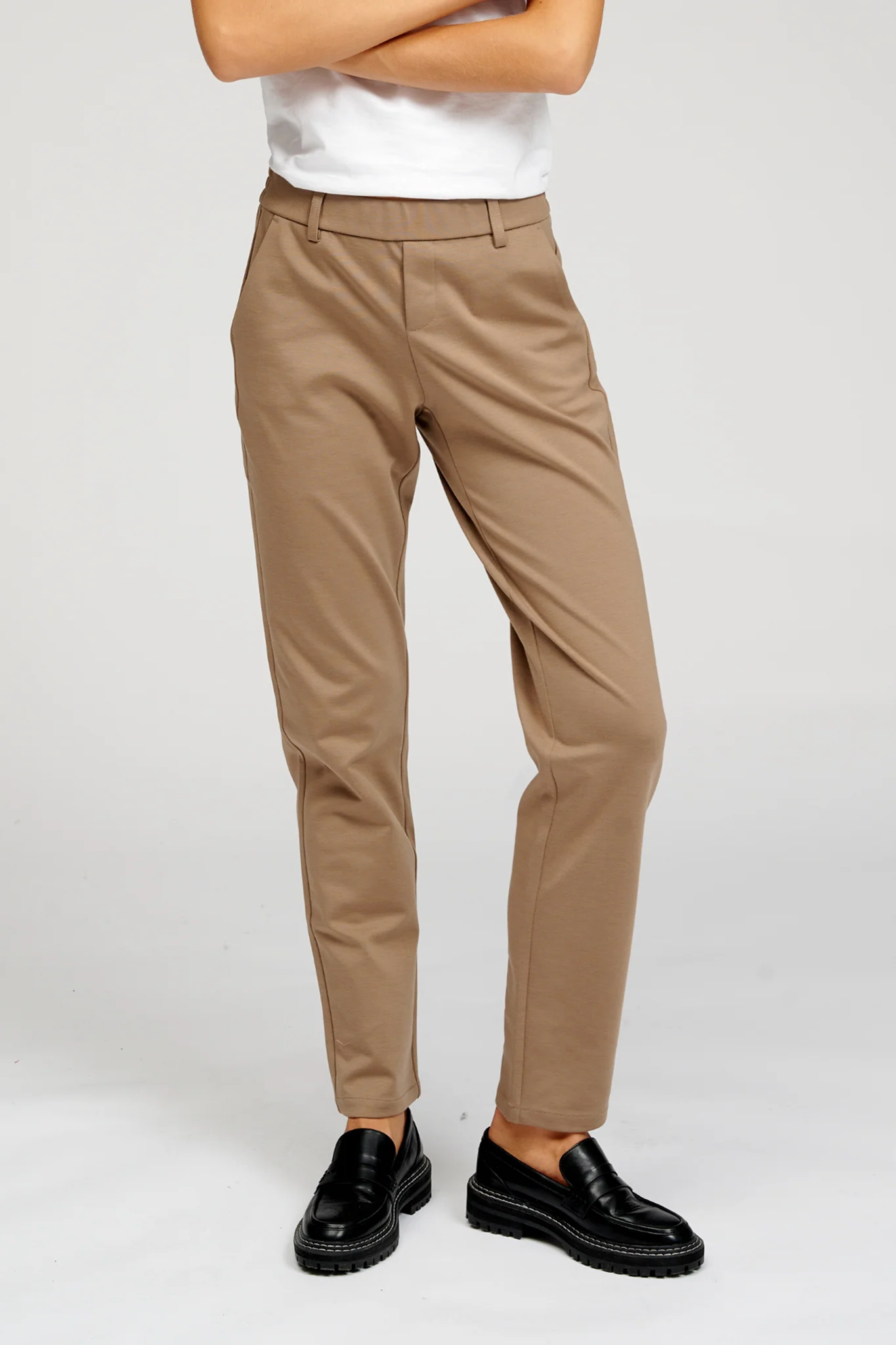 haylie Pants - Beige oscuro