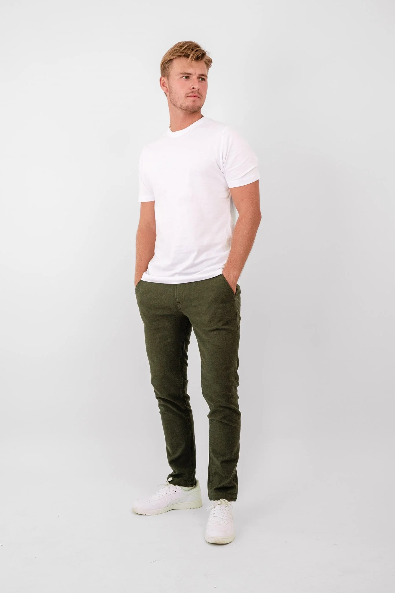 La actuación original Structure Pantalones (regulares) - verde oscuro - Imagen 4