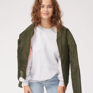 Chaqueta de mujeres Bomber de arcilla - Noche del bosque