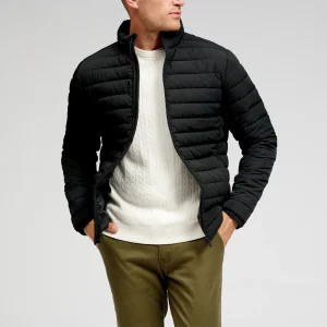 Chaqueta ligera de hinchazón - Negro