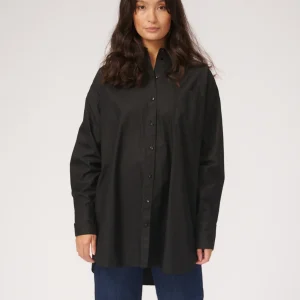 Camisa de gran tamaño - Negro