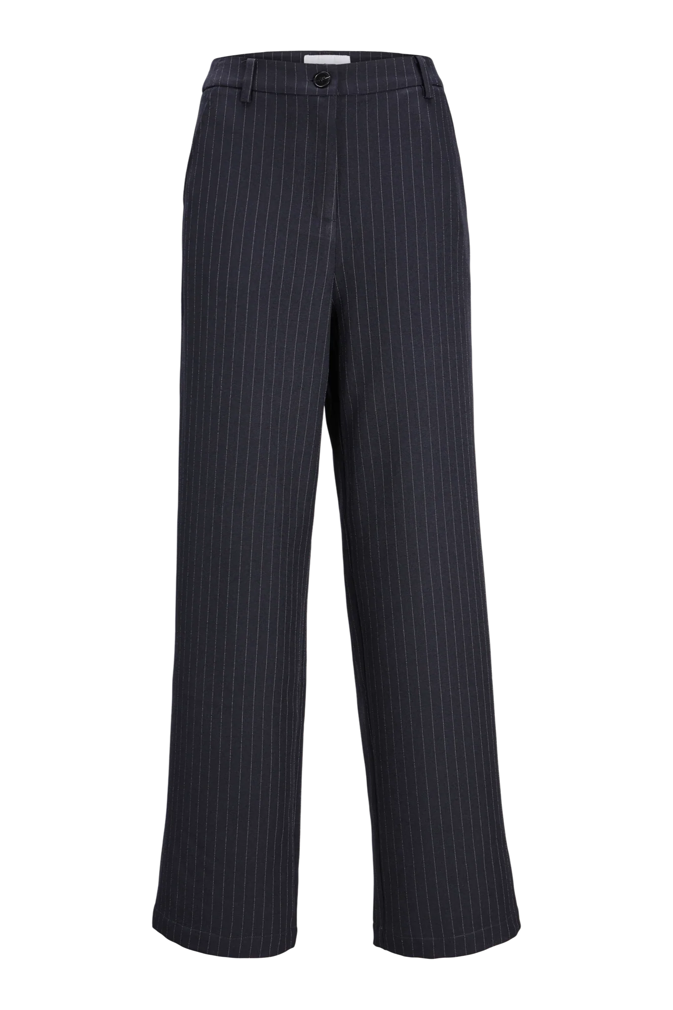 Pantalones clásicos de traje - Pinstripe azul marino - Imagen 4