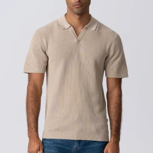 Polo de punto de George - beige
