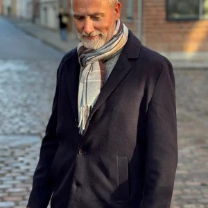 Bufanda - marrón / negro - hombres