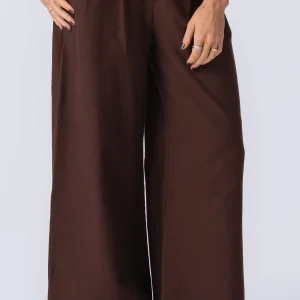 Melissa amplia Pants - Marrón