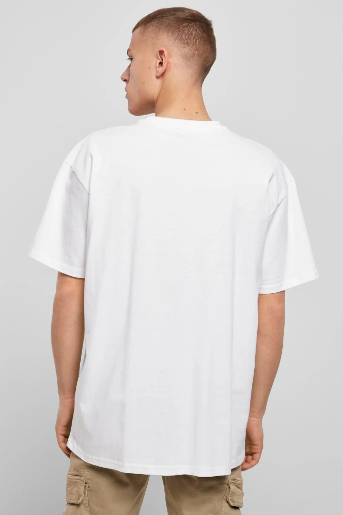 Pesado Oversized Camiseta - White - Imagen 5