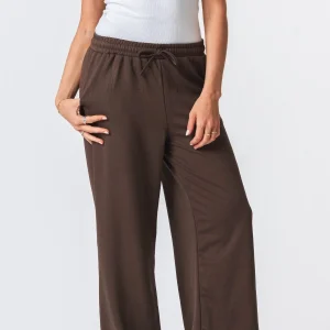 Leah suelta Pants - Marrón