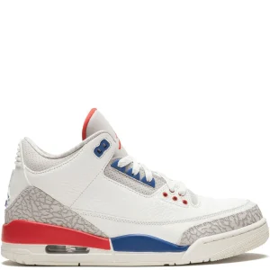 N372O Jordan tenis Air Jordan 3 Retro PATTERN BURST beige,rey rojo