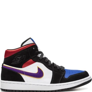 N370O JORDAN 1 Jordan tenis Air Jordan 1 Mid LAKERS Top 3