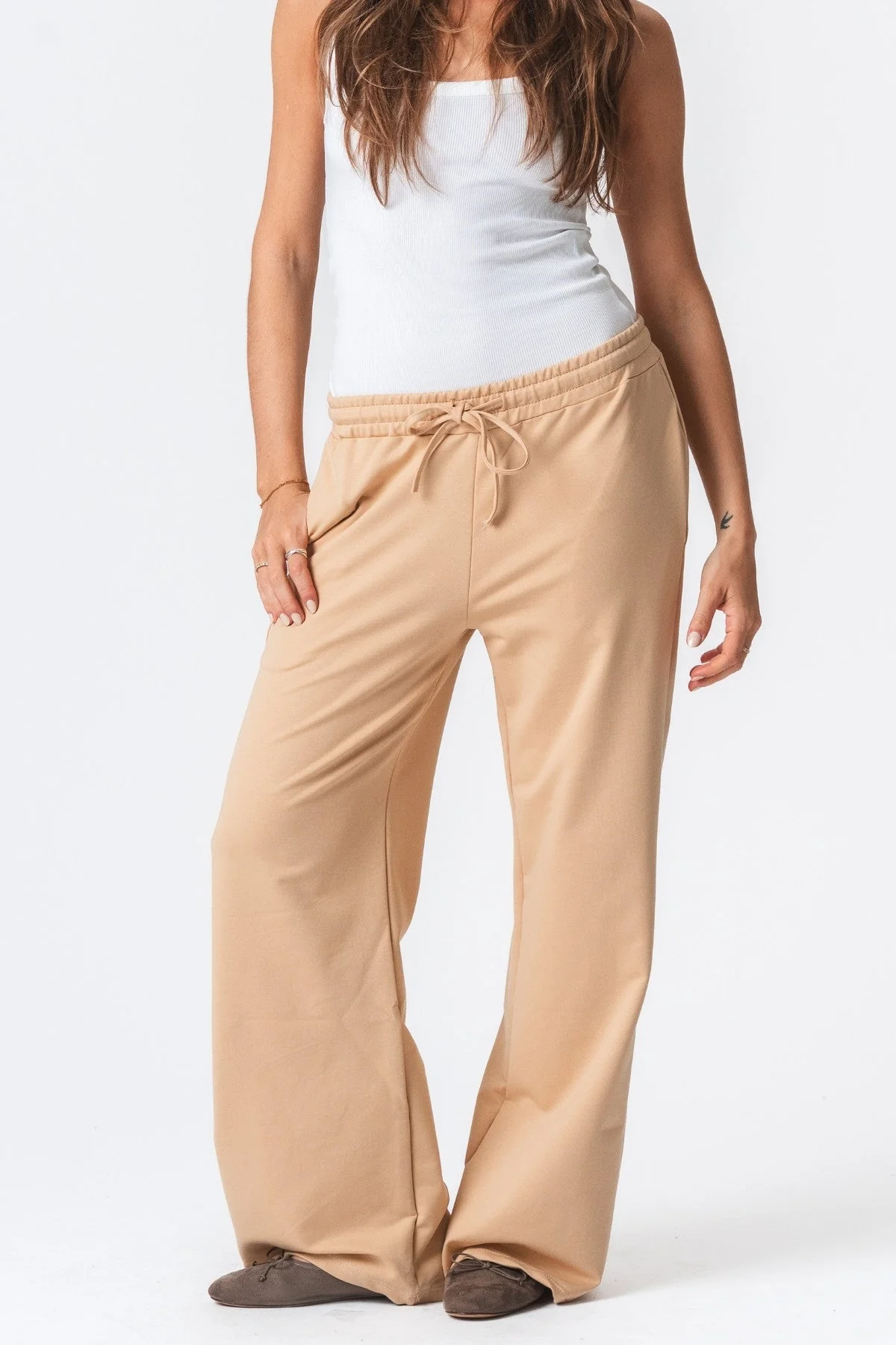 Pantalones de chándal - arena