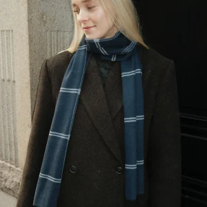 Bufanda - Rayas Azul Marino