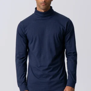 Suéter de cuello en rollo - Armada