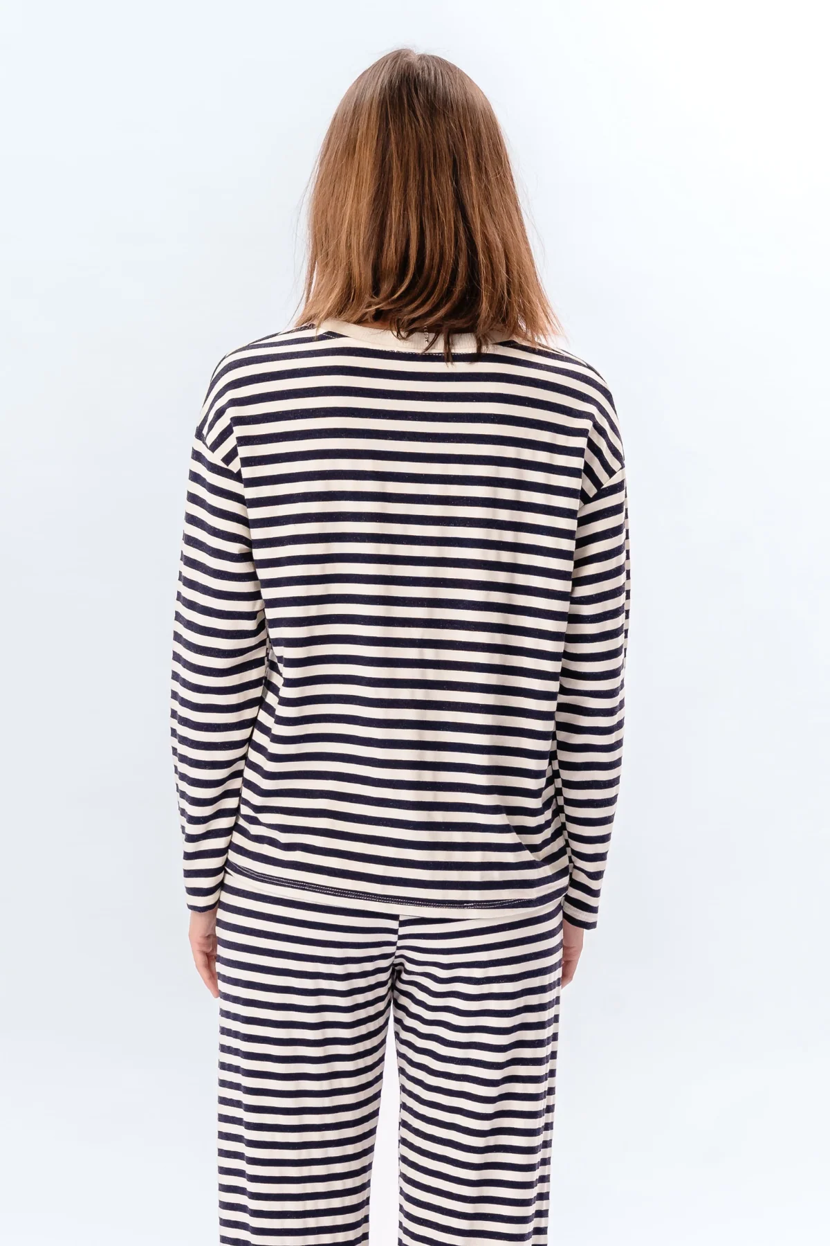 Camisa a rayas - Azul - Imagen 6