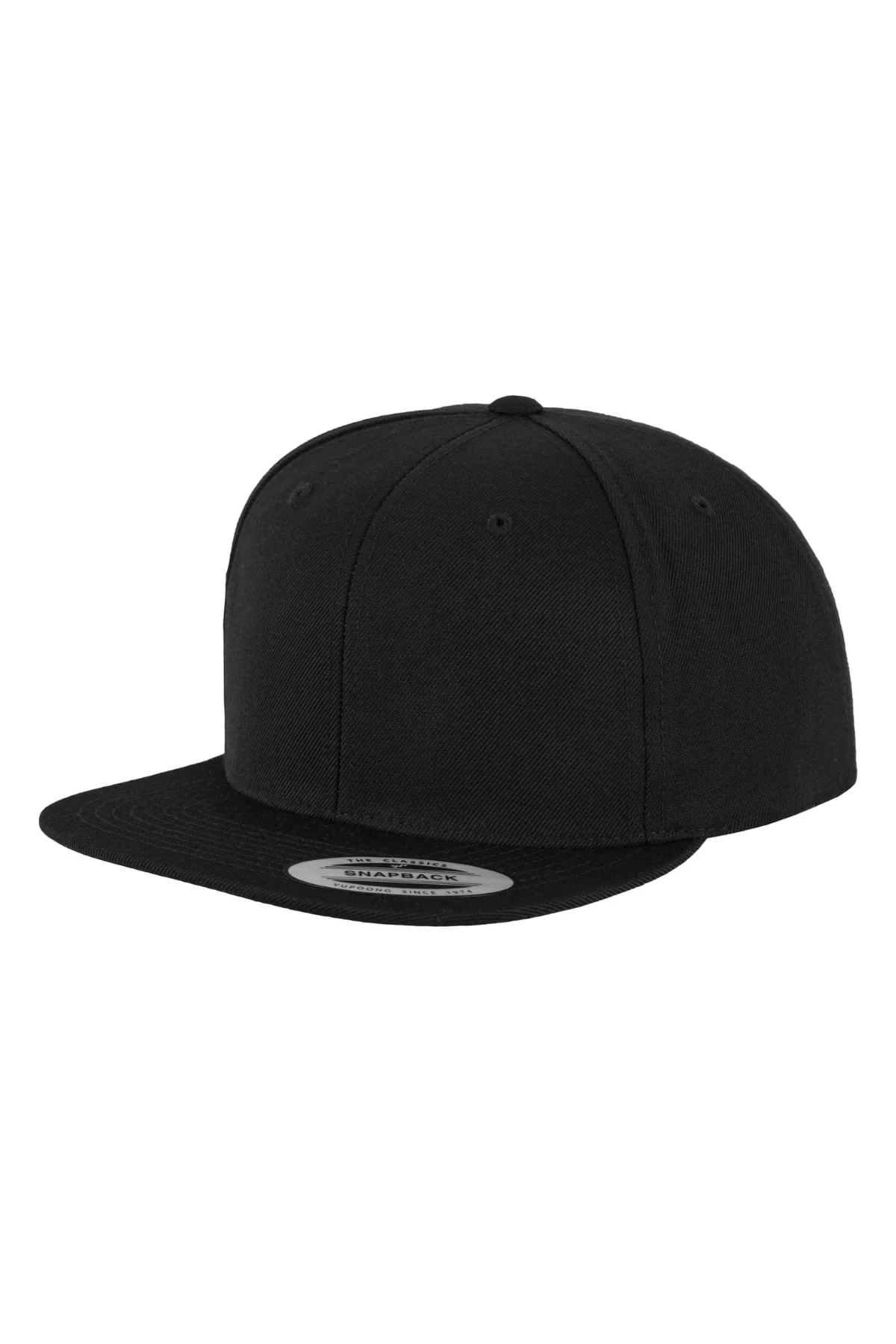 Classic Snapback - Negro/Negro - Imagen 4