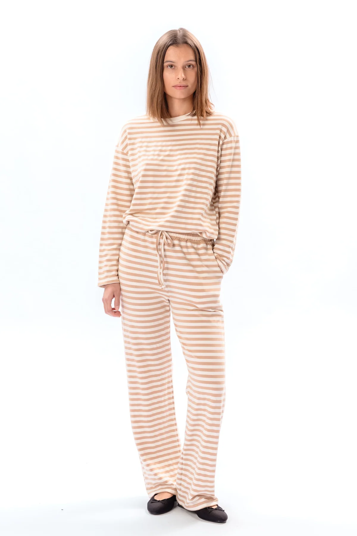 Desnudado Pants - Beige - Imagen 3