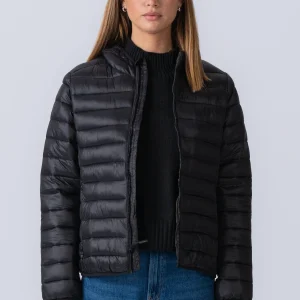 Chaqueta ligera de hinchazón - Negro