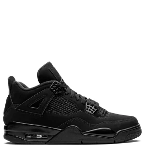 N372O Jordan 4 Negro total Jordan tenis Black Cat 2020 Air Jordan 4 Retro