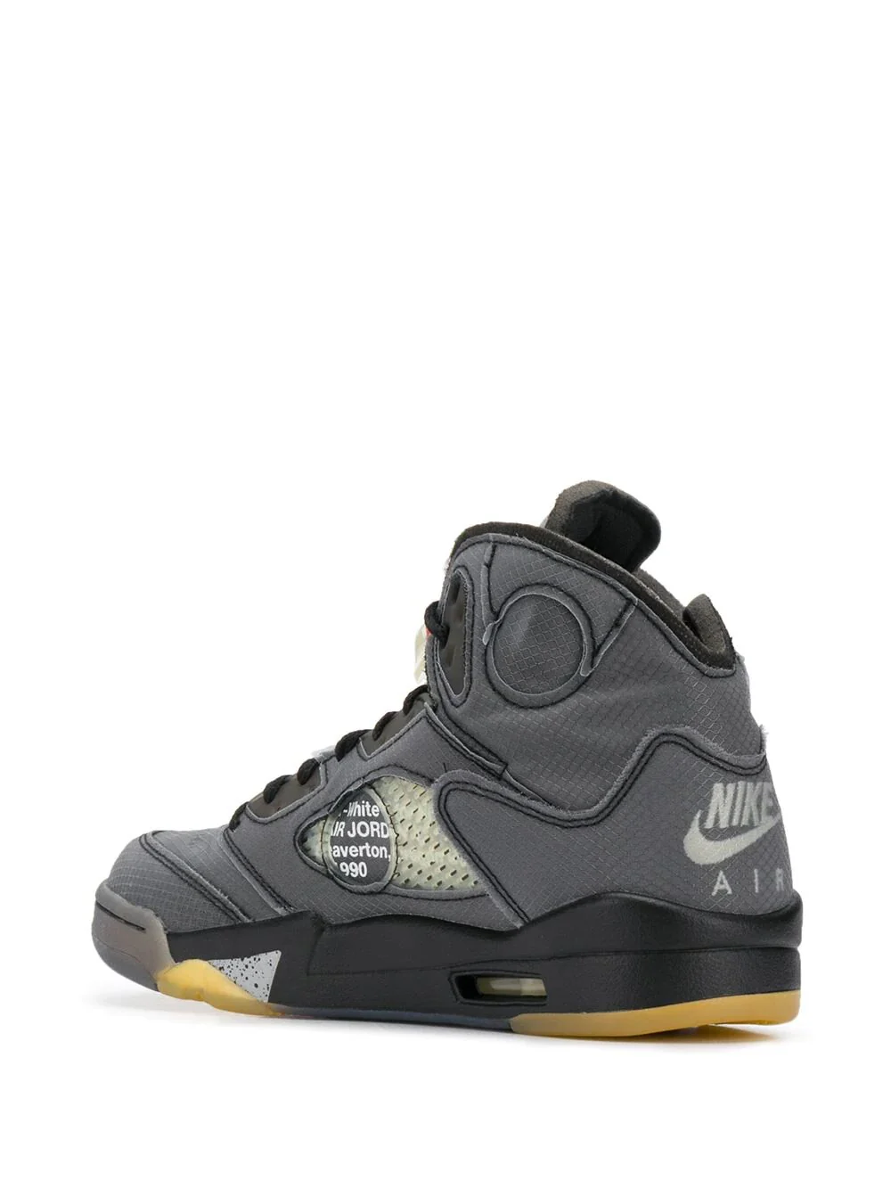 (G5) Jordan 5 Negro off white Air Jordan 5 Retro SP - Imagen 3