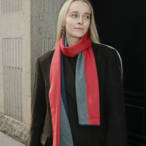 Bufanda - Rojo / Blanco / Azul