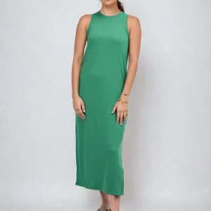 Vestido de verano de línea - abeja verde