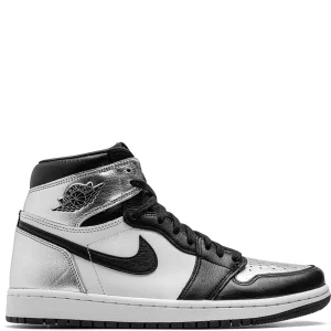 N370O Jordan tenis Air Jordan 1 High Silver