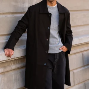 Gabardina Philip - Negro