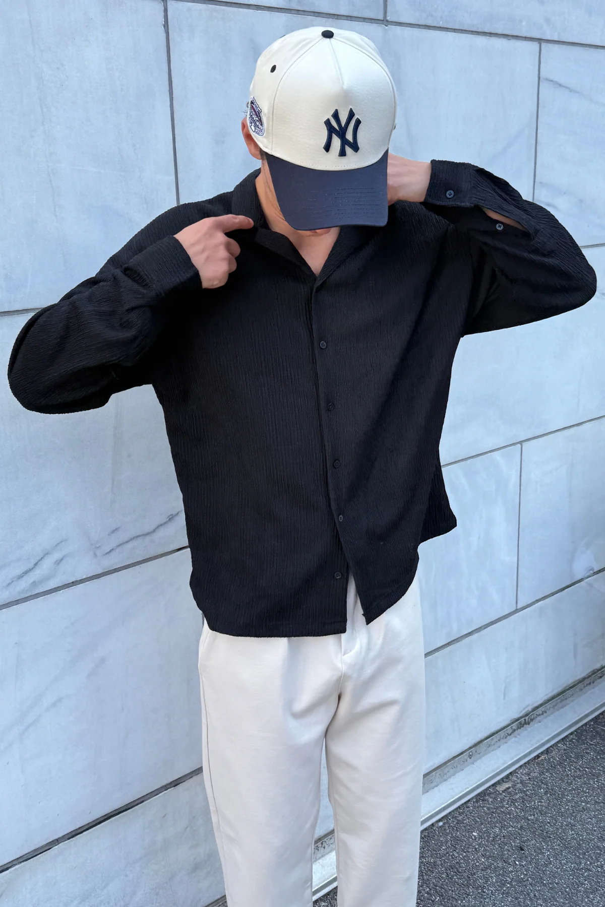 Camisa de Aidan - Negro - Imagen 4