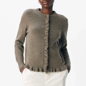 Cárdigan de punto Elva - Morel Melange