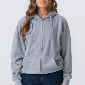 Sudadera con sudadera postal básica - gris