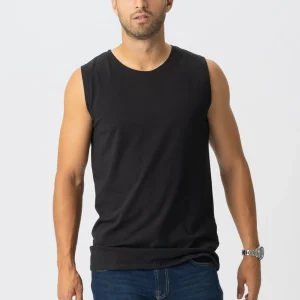 Tee sin mangas - Negro