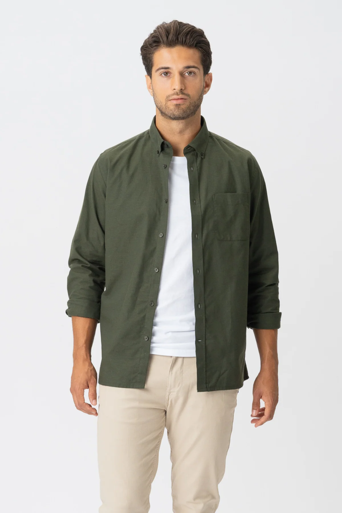 The Original Performance Oxford Shirt ™ ️ - Noche del bosque - Imagen 6