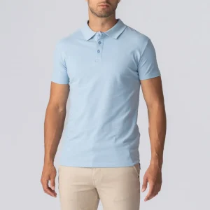 POLO MUSCLE POLO - Azul claro