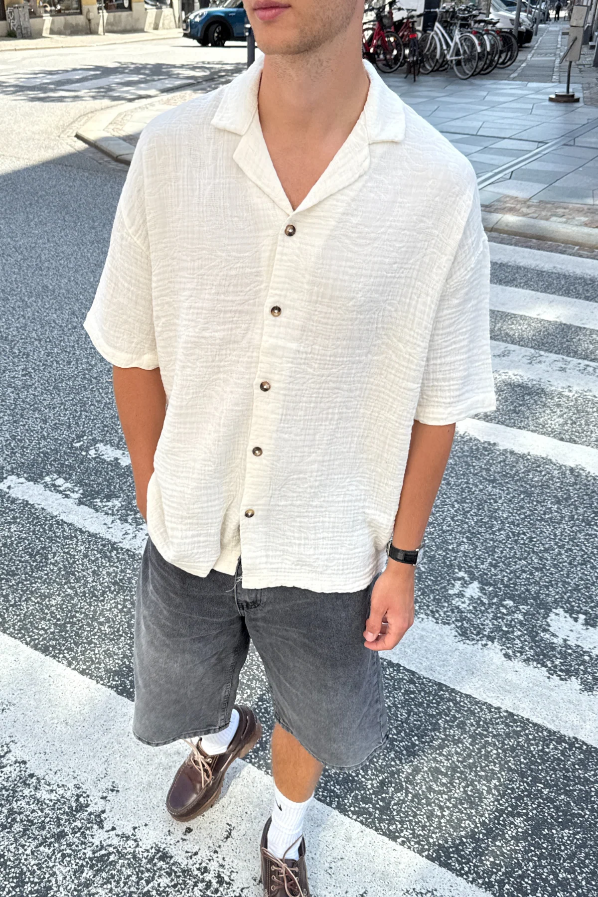 Camisa de manga corta - blanco - Imagen 3