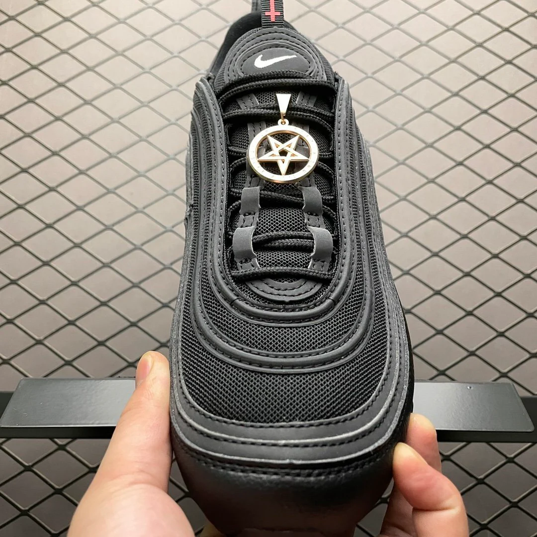 N372O Nike air max 97 Satan lil nas - Imagen 7