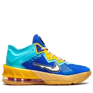 N372O Nike correcaminos tenis Lebron 18 Low de Nike x Space Jam bicolor
