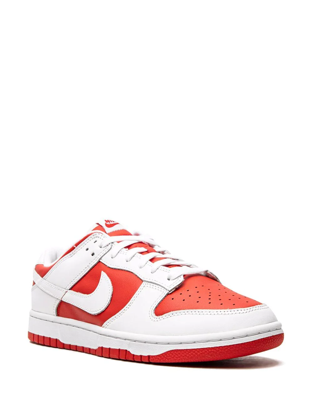 N372O Nike tenis Dunk Low Red White - Imagen 4