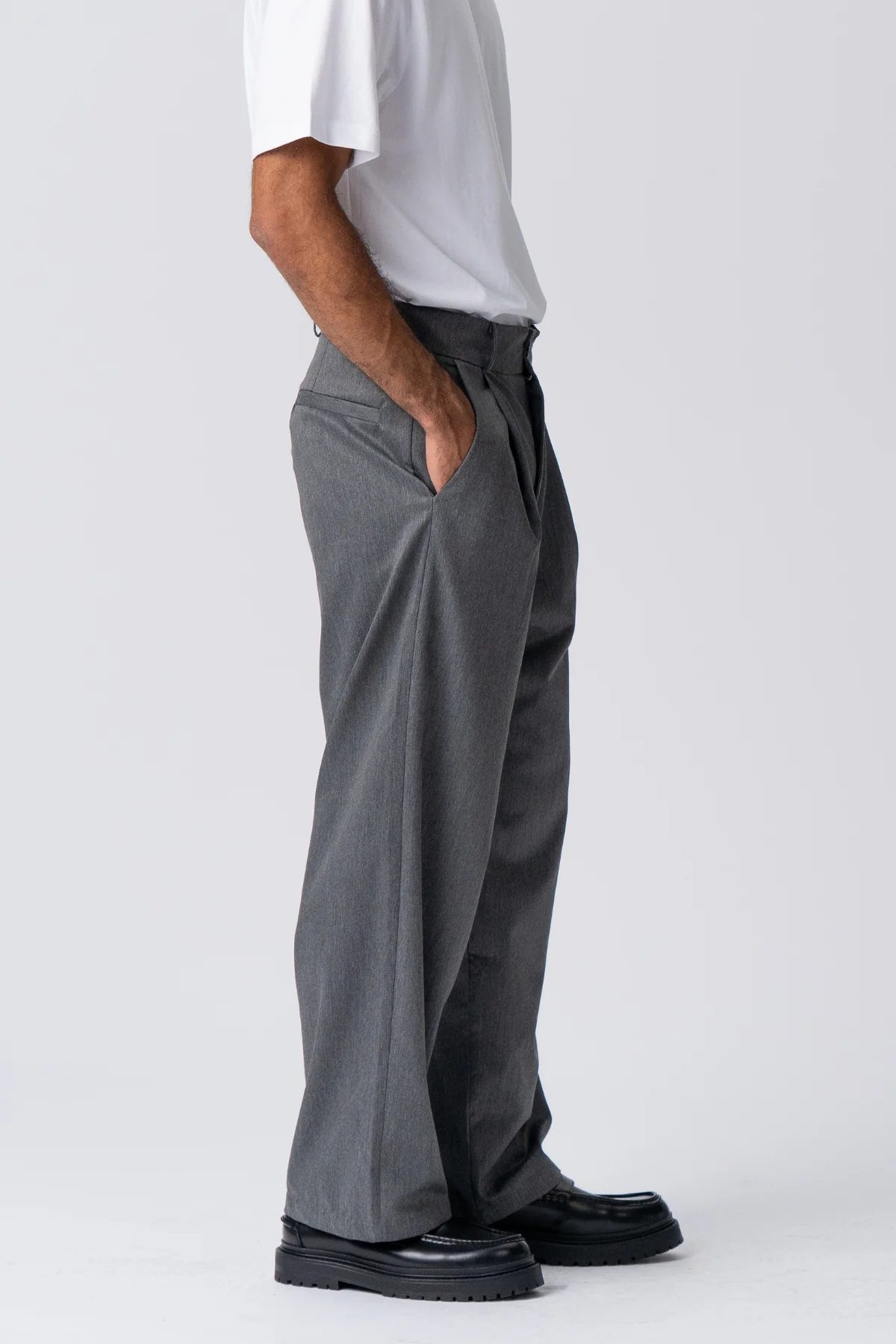 Performance Pants Wide Fit - Gris claro - Imagen 3